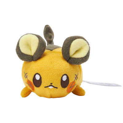 Officiële Pokemon center knuffel, wasbare Comfy Cuddlers Dedenne 15cm (lang)